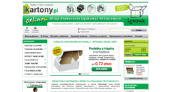 Desktop Screenshot of i-kartony.pl